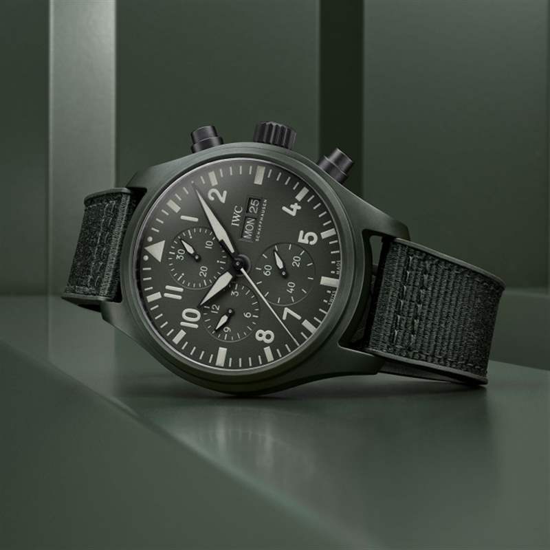 萬國(guó)Pilot's Watch Chronograph TOP GUN Pantone彩色陶瓷飛行表-復(fù)刻表