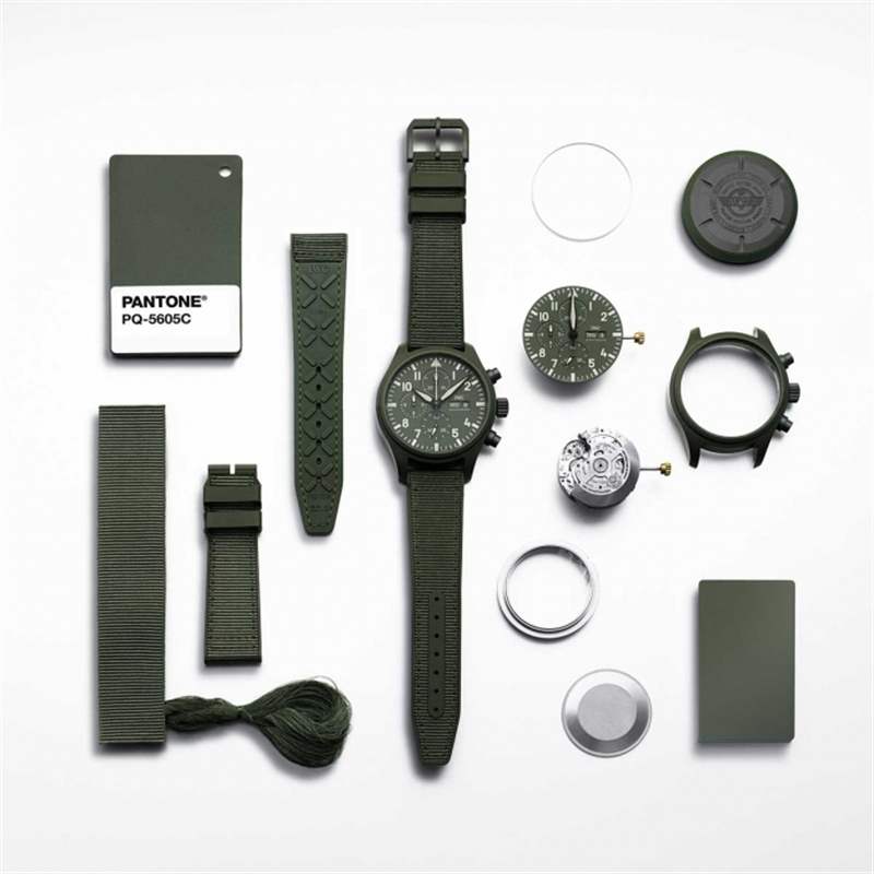萬國(guó)Pilot's Watch Chronograph TOP GUN Pantone彩色陶瓷飛行表-復(fù)刻表