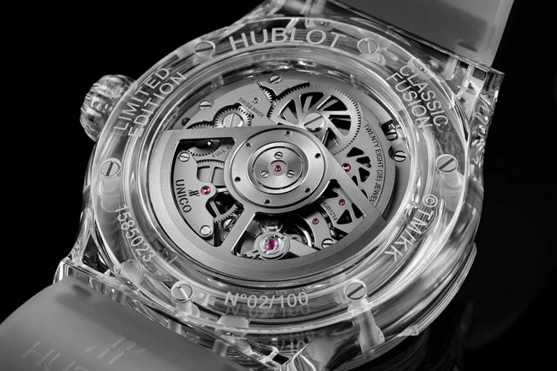 宇舶恒寶Hublot Classic Fusion Takashi Murakami Sapphire Rainbow 會旋轉(zhuǎn)的彩虹太陽花-復刻表