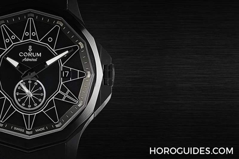 CORUM - 黑潮涌現(xiàn)，五色齊發(fā)｜Corum Admiral 42 Automatic Full Black
