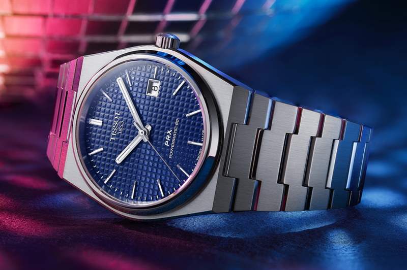 TISSOT PRX Powermatic自動(dòng)腕表回到華麗的70年代-復(fù)刻表