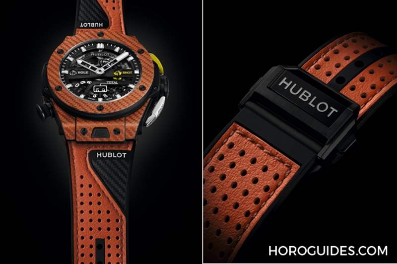 HUBLOT - 橘色、超輕量、可計桿數(shù)，Hublot Big Bang Unico高爾夫球表新色亮相