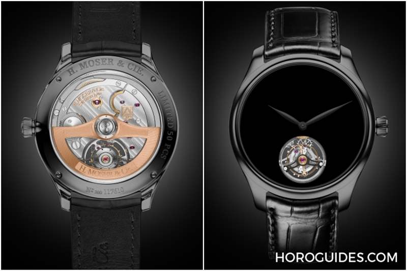 H. MOSER & CIE - 慶祝全新銷售平臺(tái)上線！ H. MOSER & CIE.推出三款Vantablack?腕表