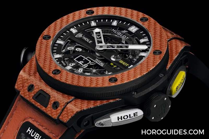 HUBLOT - 橘色、超輕量、可計桿數(shù)，Hublot Big Bang Unico高爾夫球表新色亮相