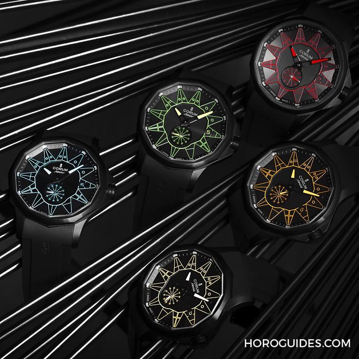 CORUM - 黑潮涌現(xiàn)，五色齊發(fā)｜Corum Admiral 42 Automatic Full Black