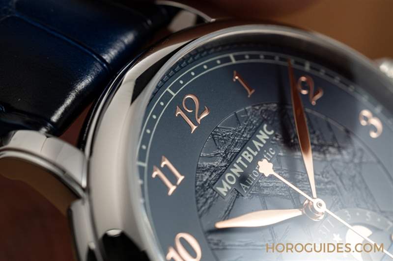 MONTBLANC - 冰川紋藍面，暮色下的白朗峰頂印象｜Montblanc明星傳承系列限量新作