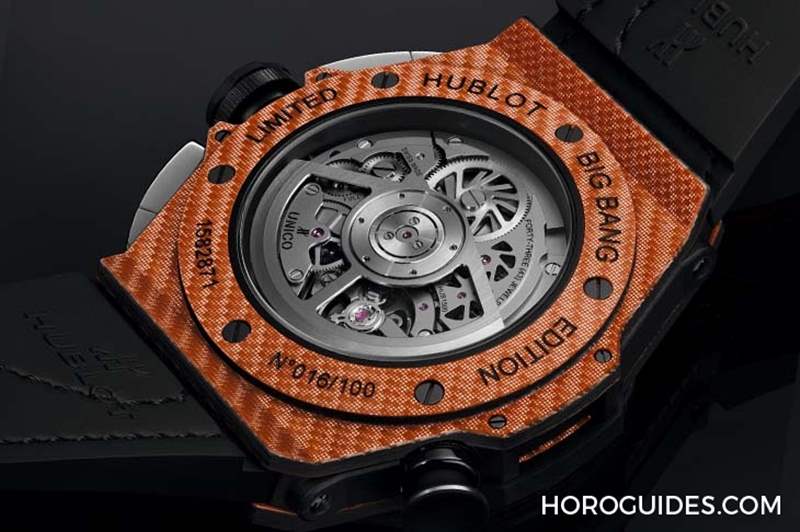 HUBLOT - 橘色、超輕量、可計桿數(shù)，Hublot Big Bang Unico高爾夫球表新色亮相