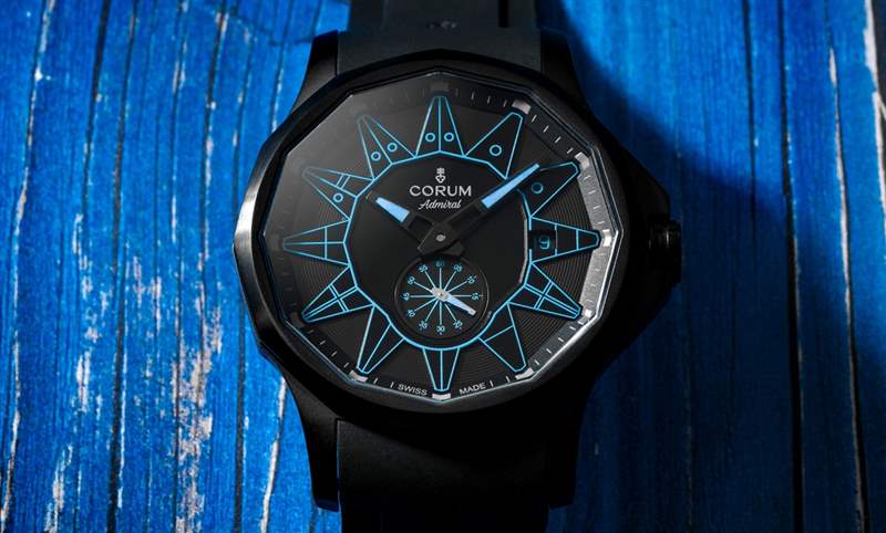 黑潮涌現(xiàn)，五色齊發(fā)｜Corum Admiral 42 Automatic Full Black