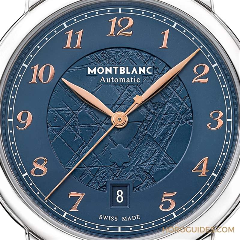 MONTBLANC - 冰川紋藍面，暮色下的白朗峰頂印象｜Montblanc明星傳承系列限量新作