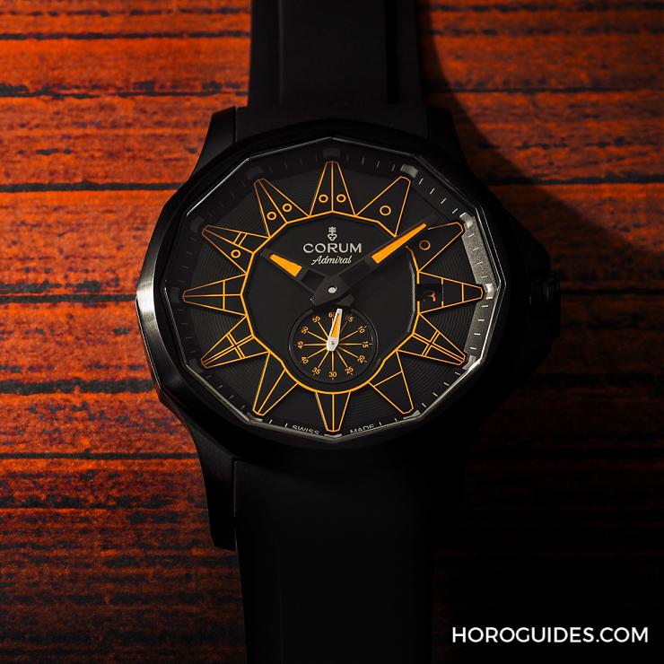 CORUM - 黑潮涌現(xiàn)，五色齊發(fā)｜Corum Admiral 42 Automatic Full Black
