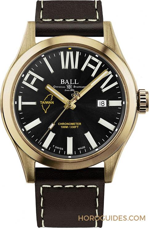 BALL WATCH - 鐵道迷注意！ 波爾表Engineer III 臺灣騰云號火車130周年紀(jì)念腕表