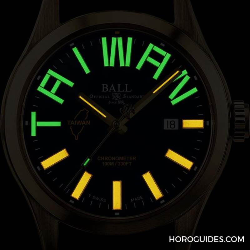 BALL WATCH - 鐵道迷注意！ 波爾表Engineer III 臺灣騰云號火車130周年紀(jì)念腕表