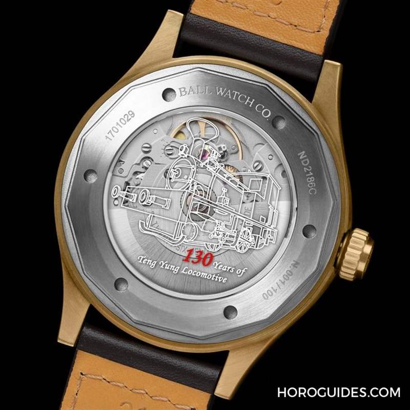 BALL WATCH - 鐵道迷注意！ 波爾表Engineer III 臺灣騰云號火車130周年紀(jì)念腕表