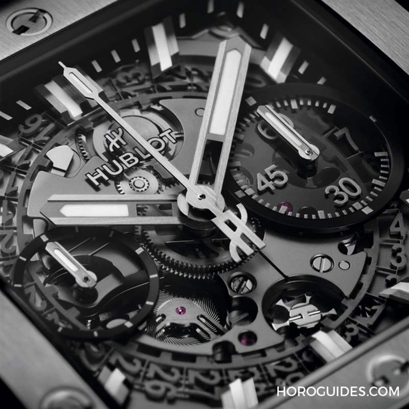 HUBLOT - 高階運動方表這樣搭，怎一個瀟灑了得｜Hublot Square Bang Unico計時碼表