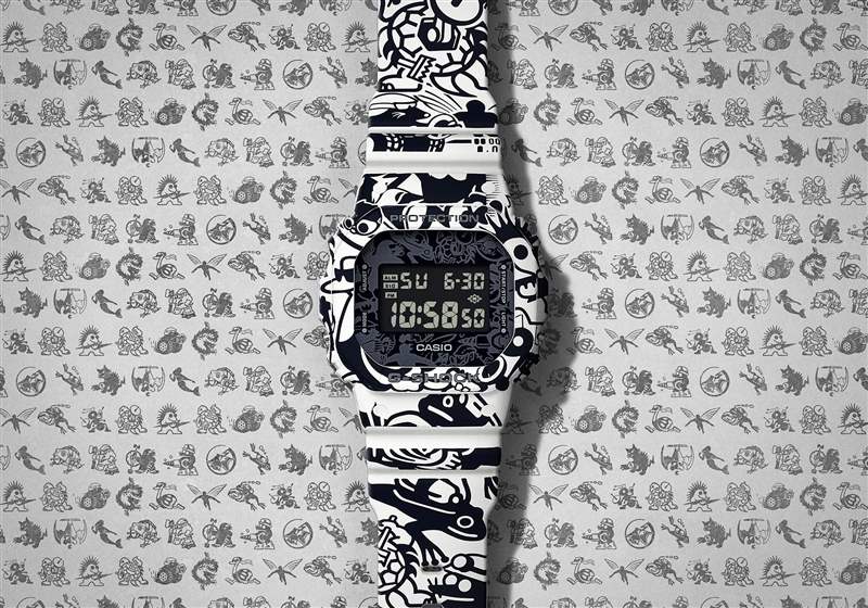 動手操作:卡西歐 DW5600-GU-7 'G-Shock Universe' 手表 動手操作:卡西歐 DW5600-GU-7 'G-Shock Universe' 手表-復(fù)刻表