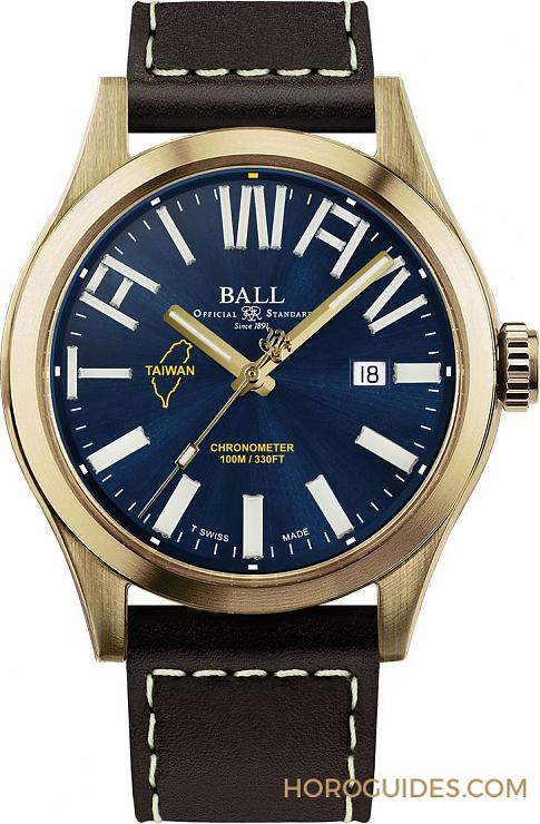 BALL WATCH - 鐵道迷注意！ 波爾表Engineer III 臺灣騰云號火車130周年紀(jì)念腕表