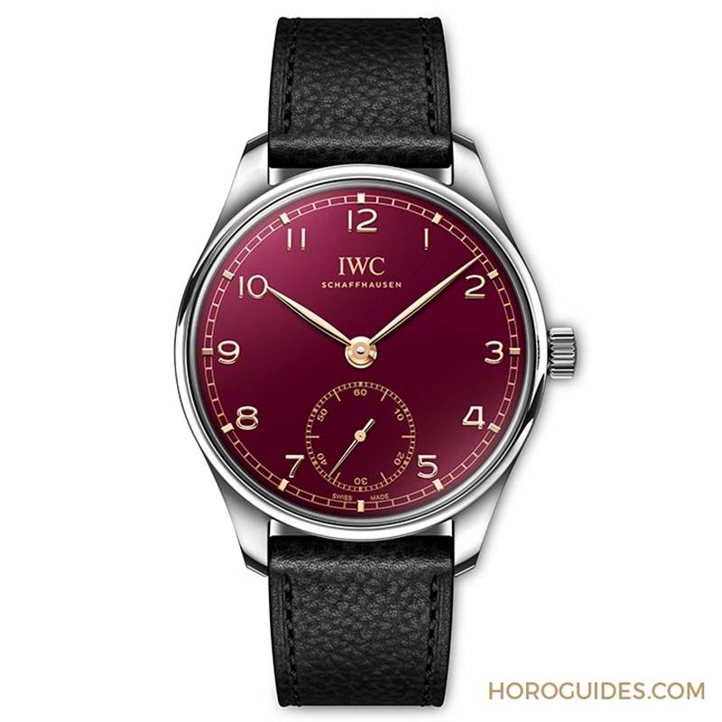 IWC - 酒紅面盤、金兔自動(dòng)盤，IWC推出癸卯賀歲表：葡萄牙系列自動(dòng)腕表40「中國新年」特別版
