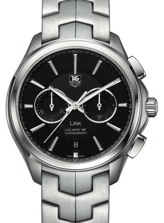 泰格豪雅Link Calibre 18腕表:中型計(jì)時(shí)碼表-復(fù)刻表