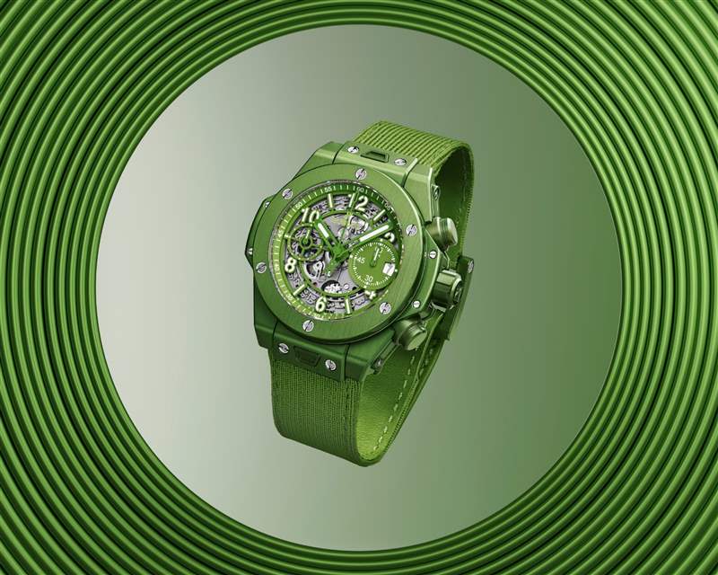 Big Bang Unico Nespresso Origin腕表(圖片來源:Hublot) 咖啡渣制表|Hublot聯(lián)乘Nespresso環(huán)保合作廢物升級成高級腕表-復刻表