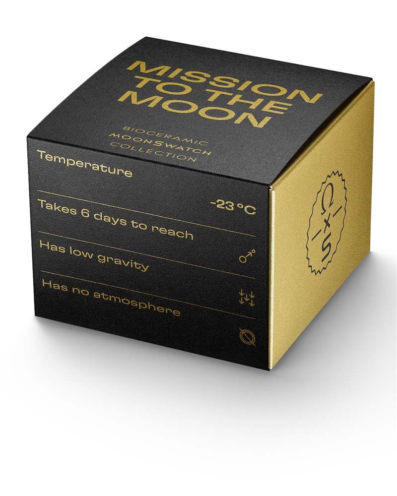 Mission to Moonshine? Gold在5月時SWATCH進一步增加販售店點（全球19間店），同時也小小改動了手表，將秒針針尖的夜光物料從白色改成粉紅色。 （IG@swatch）