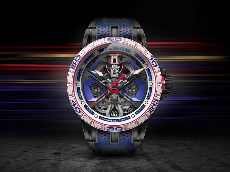 羅杰杜彼 (Roger Dubuis) 推出 Excalibur Spider Huracán Monobalancier：超級(jí)鐘表 (Hyper Horology?) 與超級(jí)跑車風(fēng)格的融合