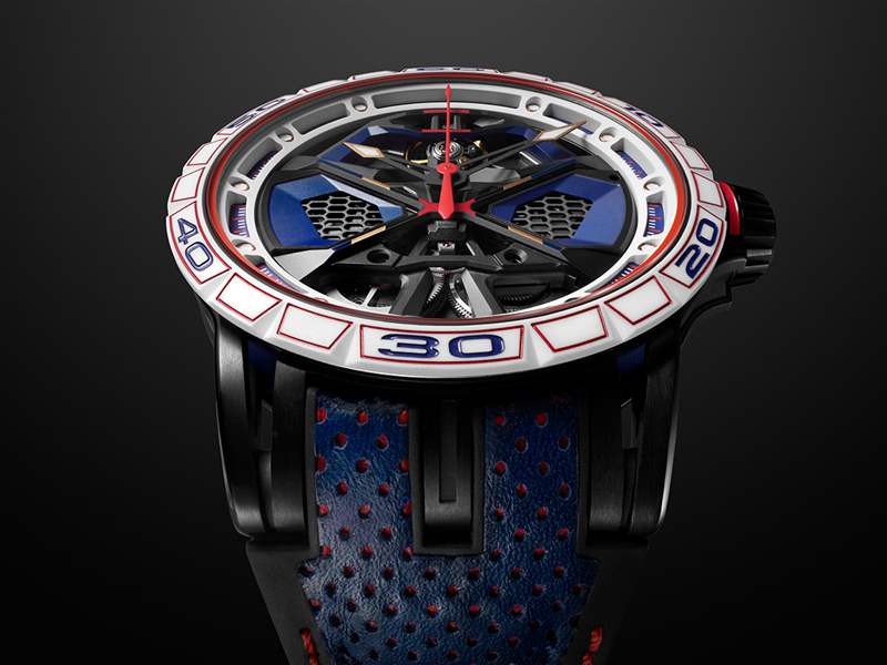 羅杰杜彼 (Roger Dubuis) 推出 Excalibur Spider Huracán Monobalancier：超級(jí)鐘表 (Hyper Horology?) 與超級(jí)跑車風(fēng)格的融合